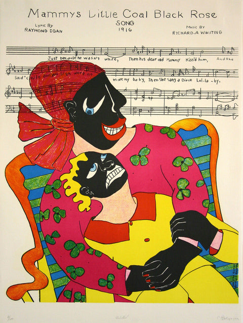 Untitled (Mammy's Little Black Coal Rose)