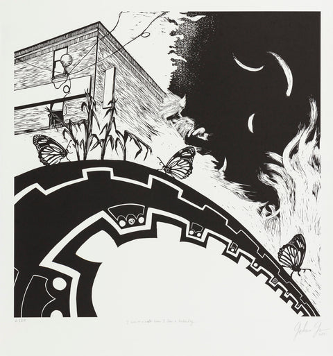 I Was on a Walk When I Saw a Butterfly