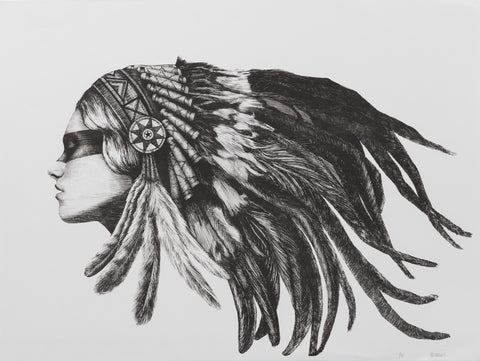 Untitled (Native American Woman)