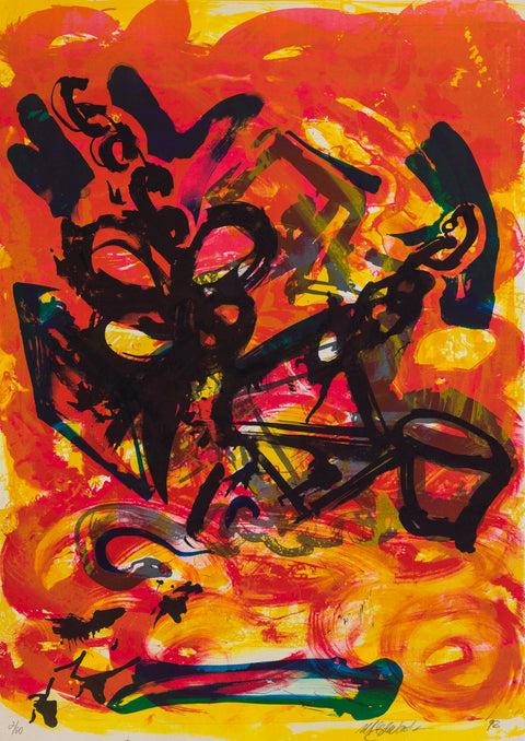 Untitled (Red-VDZ Print)